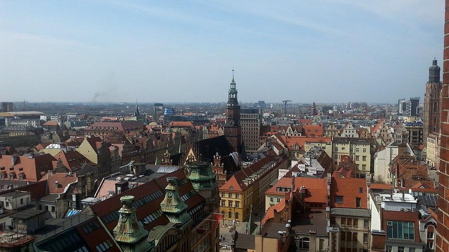 Taka tam panorama Wrocławia