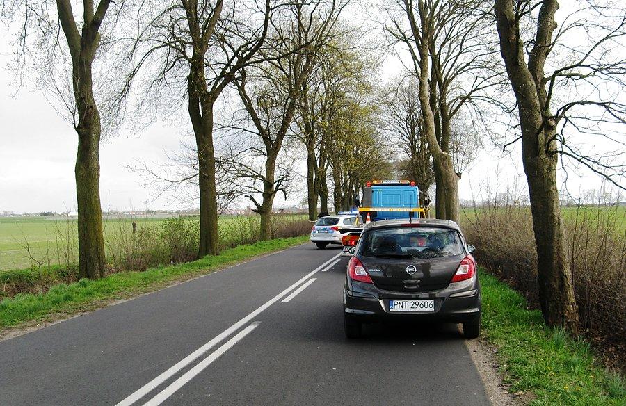 Wypadek w Więckowicach (gm. Dopiewo)