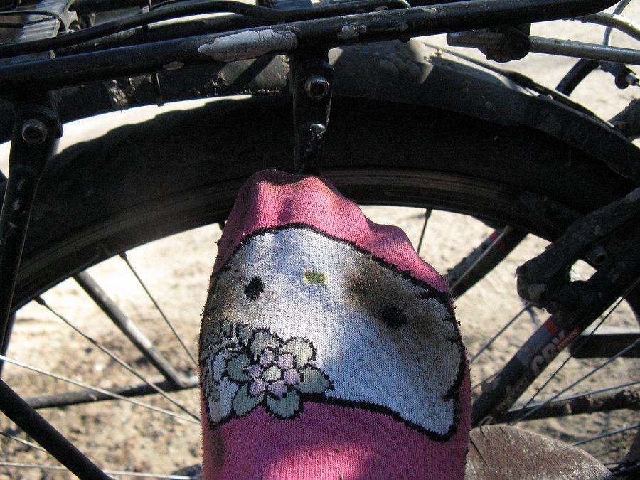 Hello Kitty trochę sie pobrudziły :)