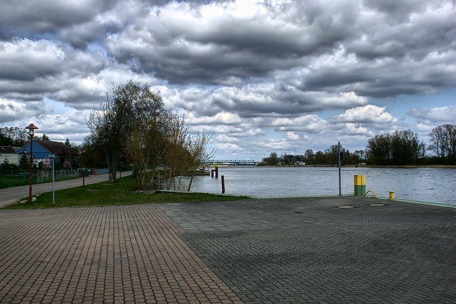 I już w Mescherin w drodze do samochodu