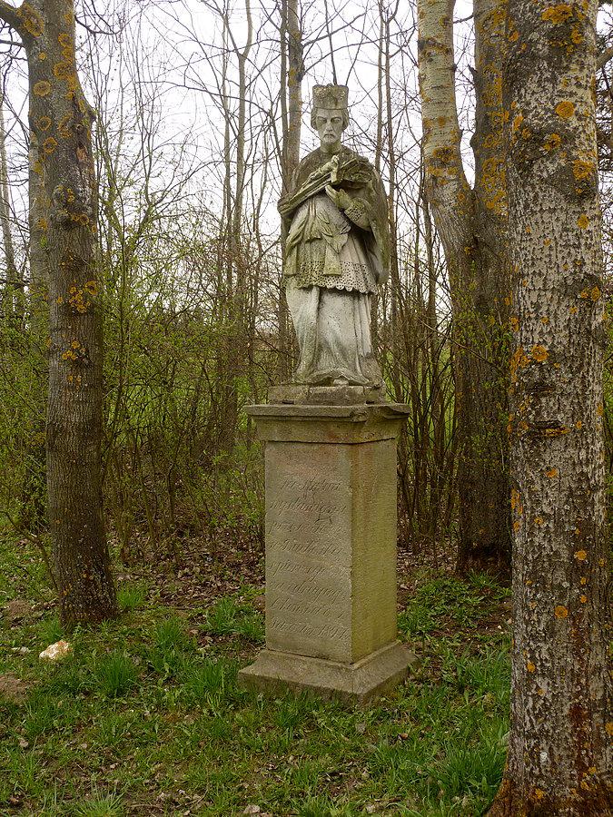 Nepomucen przeniesiony do skansenu w Tokarni (1844 r.?)