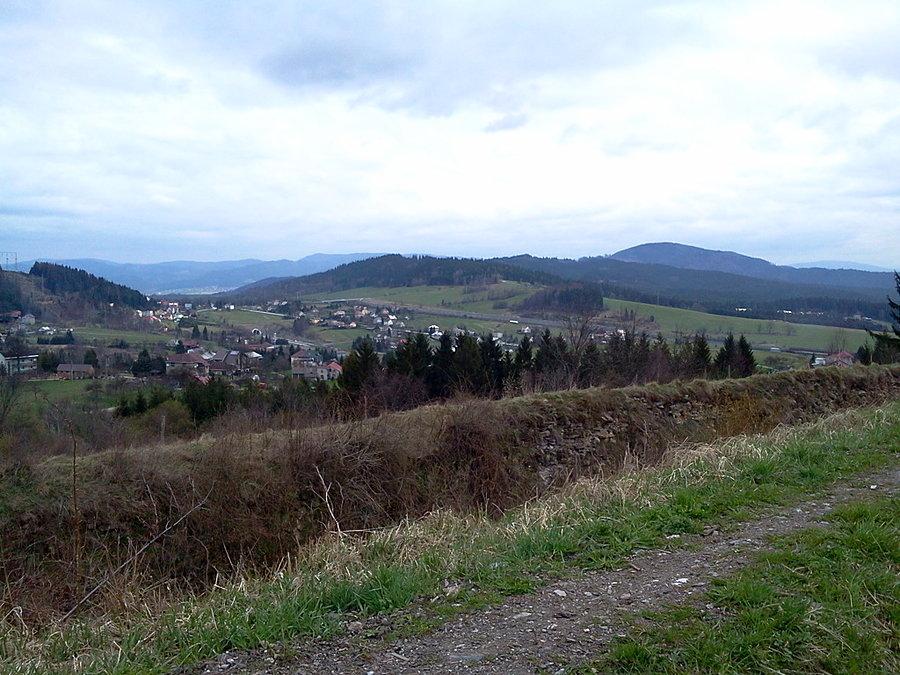 Widok w kierunku Przełęczy