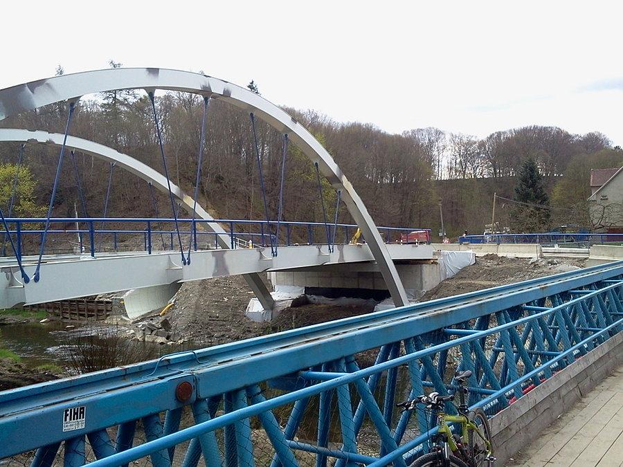 Nawsie nowy most pod Zamczyskiem