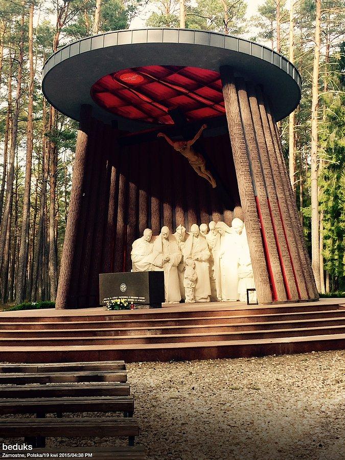 Ołtarz przy kaplicy Piaśnica