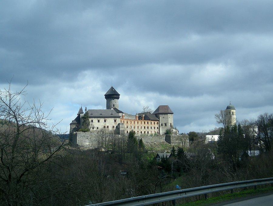 Hrad Sovinec w Czechach