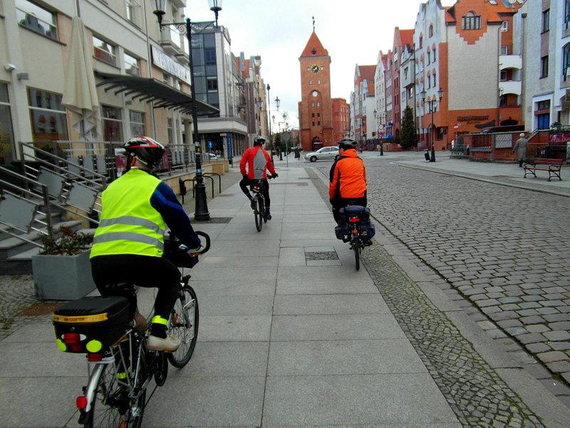 Objazd starówki w Elblągu