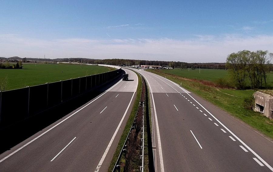 Antošovice, pode mną autostrada