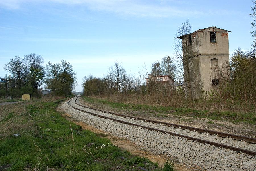 Remont lini 306. Stacja w Białej