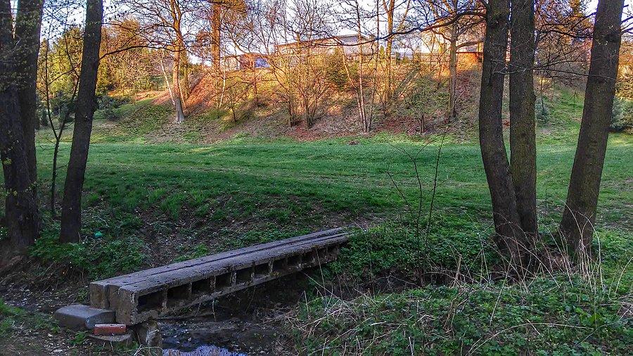 Mostek... tylko mam uważać na wariatów