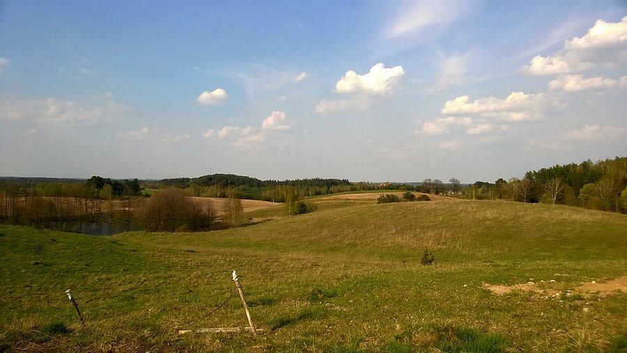 Mazury Garbate. Okolica wsi Nowe Krzywe