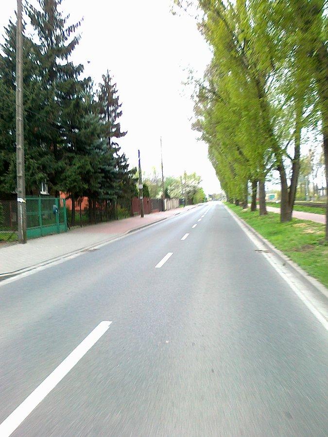 Ulica Tuwima z Piastowa do Pruszkowa