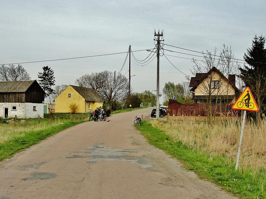 Wracamy do Tczewa - kierujemy się na Nowy Dwór Gd