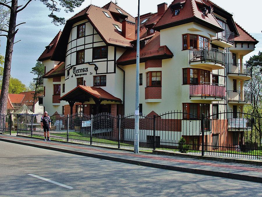 Krynica Morska. Małe przyjęcie - kawka i placek u Francesco