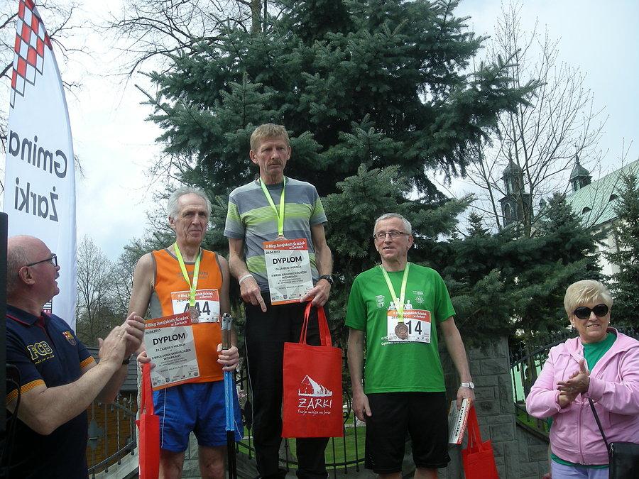 Kat.M60+ na II Zawodach Jurajskich Ścieżek w Żarkach - 10 km NW