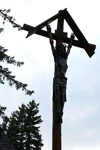 Jezus przy spalskiej Kaplicy polowej