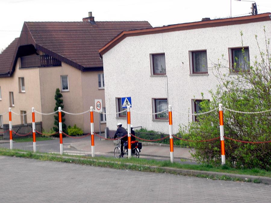 Cykliści na tandemie