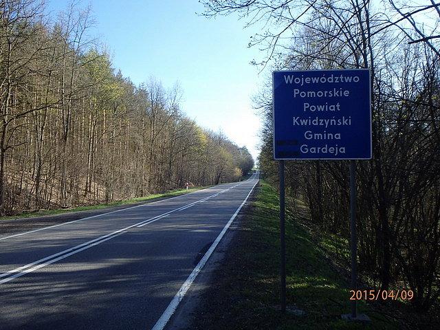 Chwilowa zmiana województwa i nowa gmina