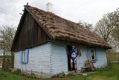 Darek w skansenie Niebowo