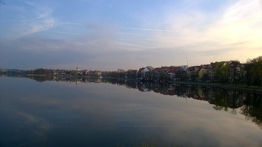 Super poranek. 14 stopni i zero wiatru :)