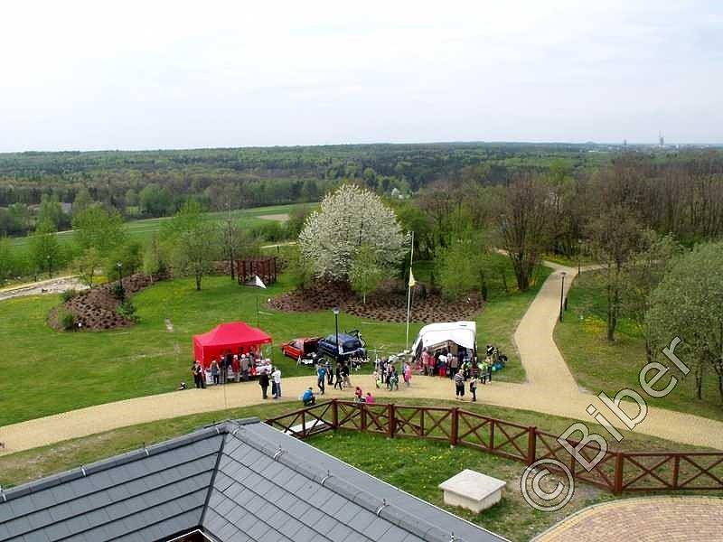 ​Śląski Ogród Botaniczny - jeden z punktów kontrolnych gry terenowej