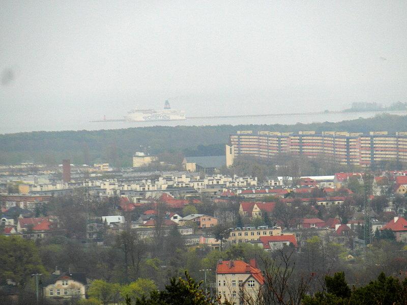 Widok ze wzgórza Luizy