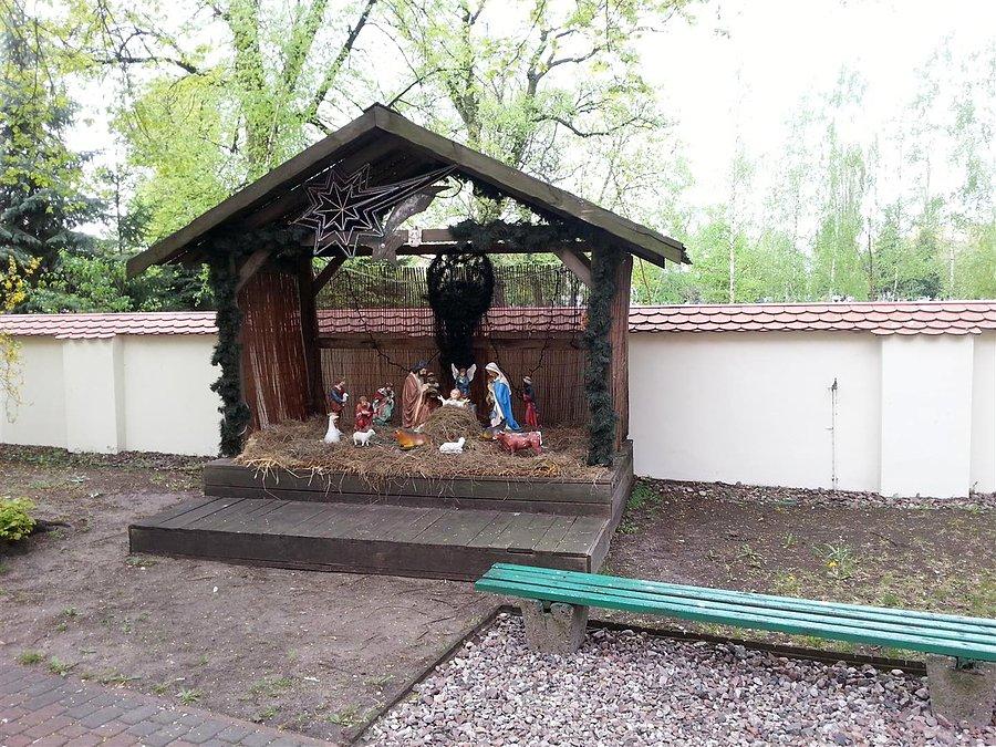 Szopka bożonarodzeniowa - ekspozycja (jak widać) stała