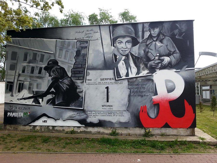 Mural Powstanie Warszawskie