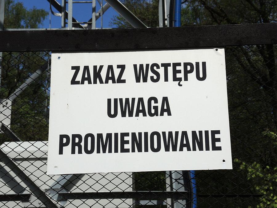 Tablice informacyjne na wieży