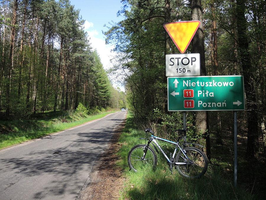 Skrzyżowanie z krajową "11"