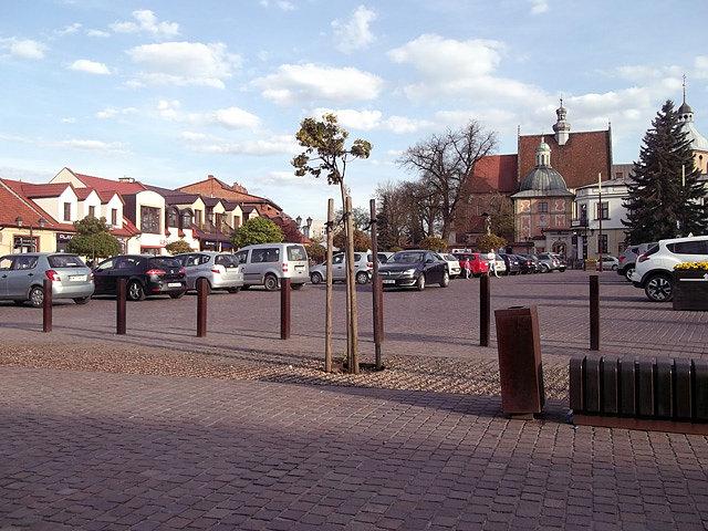 Rynek w Niepołomicach