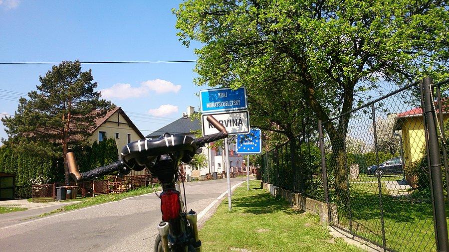 Wjazd do Karviny-Czechy