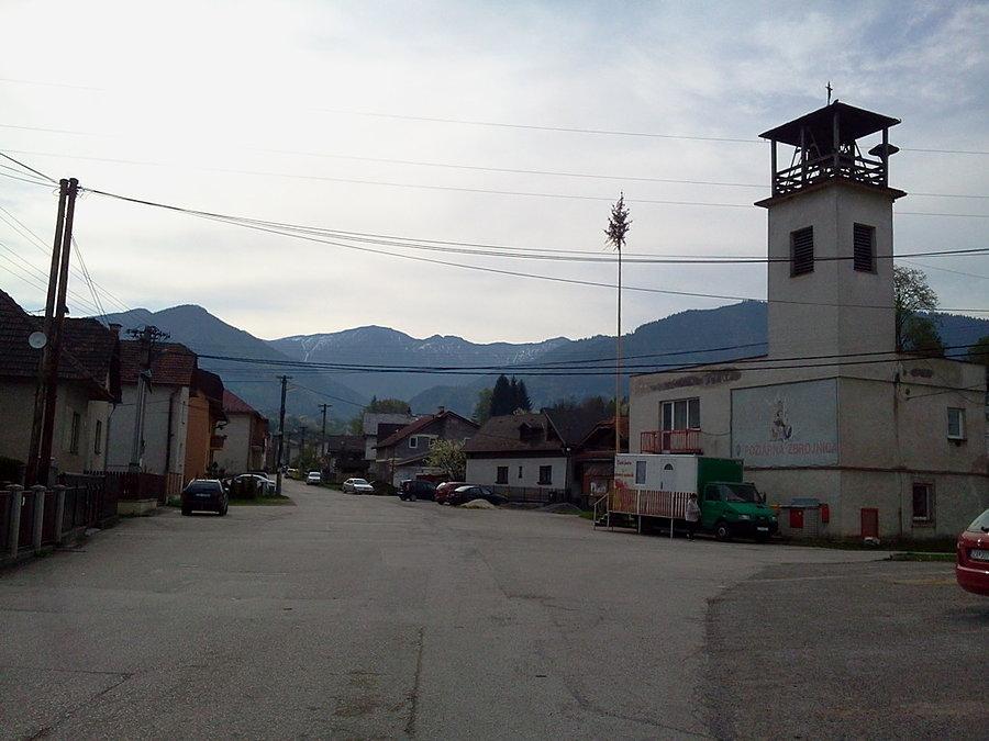 A tu już Mała Fatra i moj w Krasnianach
