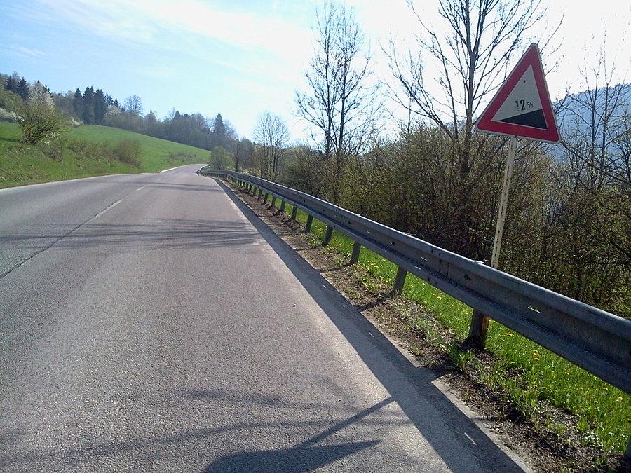 Podjazd na Lutise