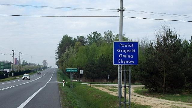Wjazd do Gminy Chynów (DK 50)