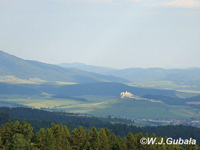 Spisski hrad z góry