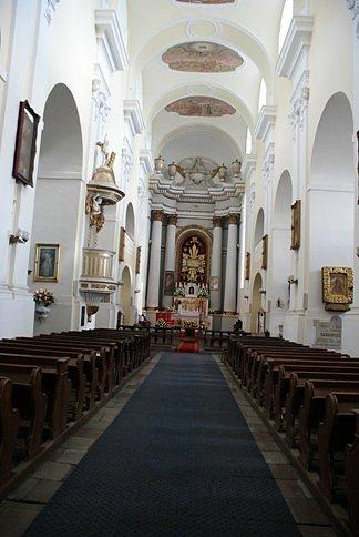 Nawa główna kościoła w Tursku