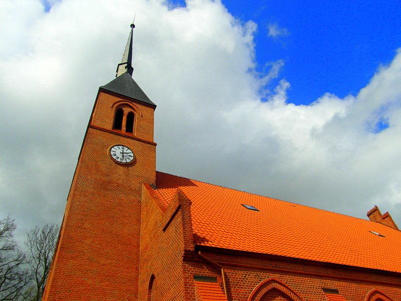 Kościół w Bysławie - Szlak Trzech Wież