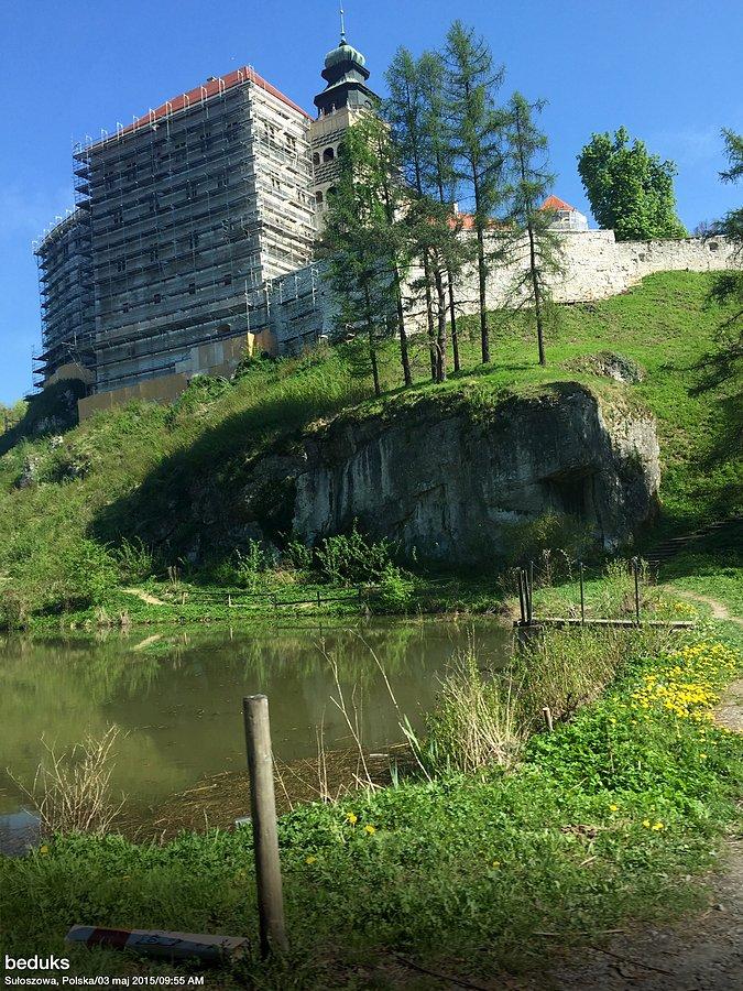 Zamek w Pieskowej Skale ciagle w remoncie