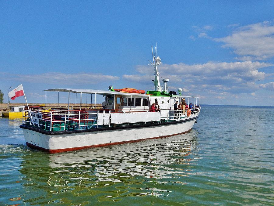 Kąty Rybackie - port nad zalewem wiślanym