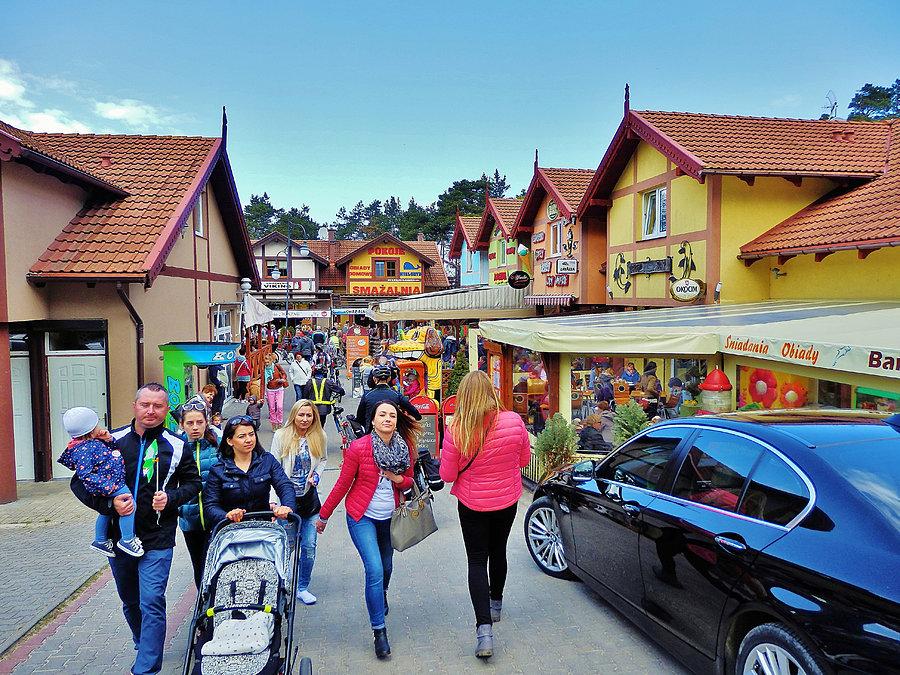 Kąty Rybackie - Rezerwat Kormoranów. Na trasie wycieczki. Stegna