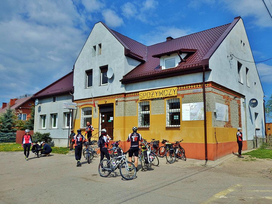 Kąty Rybackie - Rezerwat Kormoranów. Na trasie wycieczki. Kiezmark