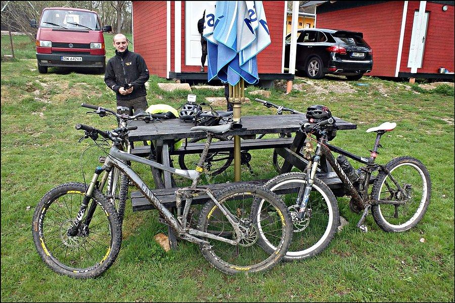 Rowerki po przejeździe
