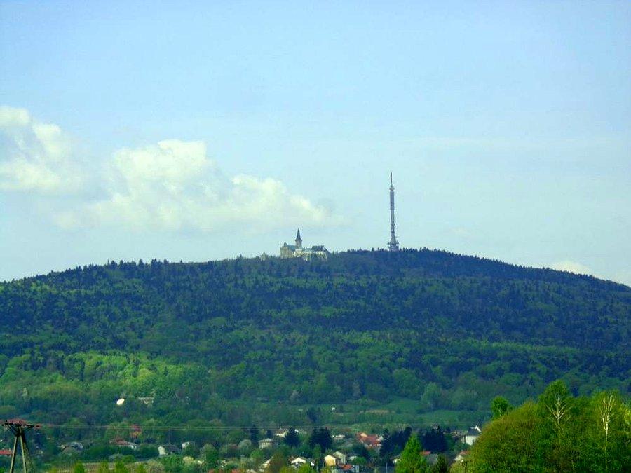Widok na Łysą Górę