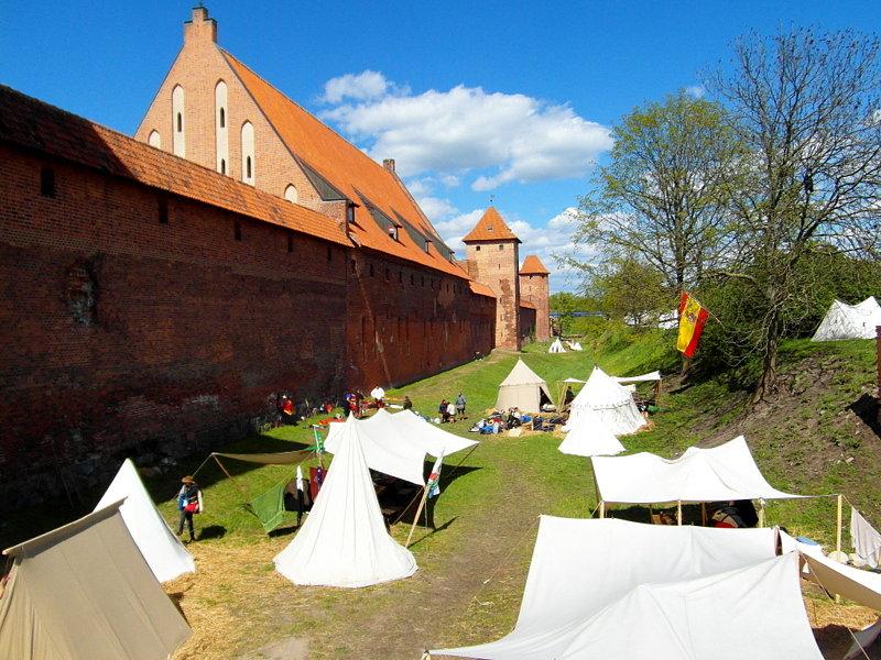 Rycerskie obozowisko - Malbork