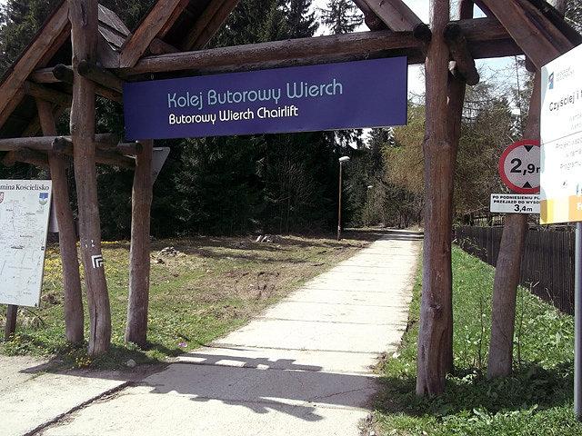 Droga na Butorowy Wierch