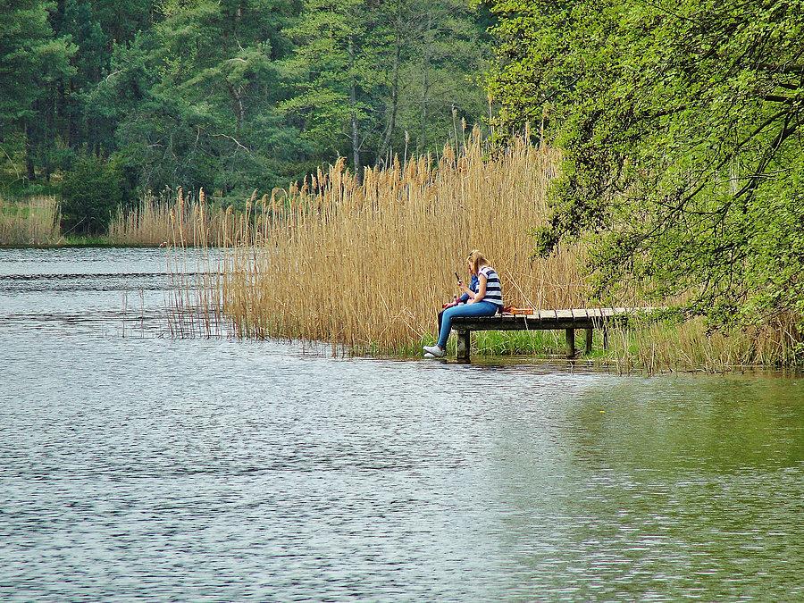Wycieczka po Kociewiu - Kierunek Borówno. Jezioro Borówno Wielkie