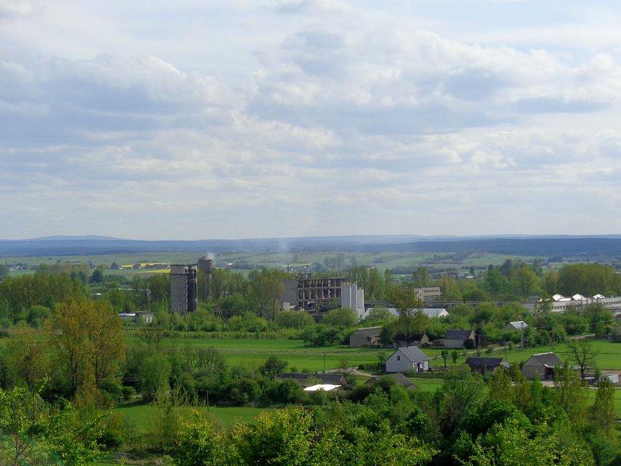 Widok na góry Świętokrzyskie