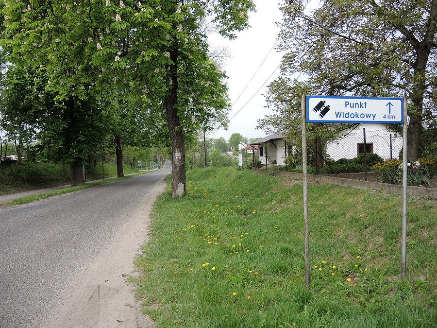 Kierunek punkt widokowy Łężeczki