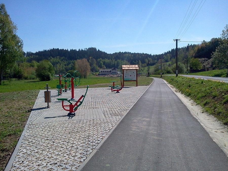 Ścieżka rowerowa w Bukowcu