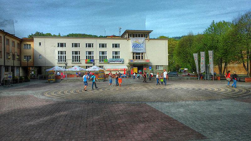 Pierwszy raz w życiu podoba mi się w Wiśle... nie ma wiecznego odpustu, nie ma wszechobecnych bud, turystów... jest pięknie